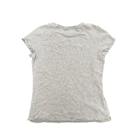 Vintage AEO American Eagle Girls Youth Size Large Gray Short Sleeve Shirt - Picture 2 of 6